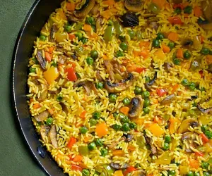 Mushroom Pulao