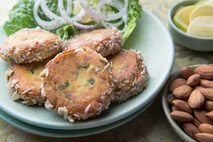 Dhungar Paneer Ke Tikki   V/D