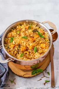 Soya Tikka Biryani